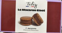 Macaron glacé chocolat