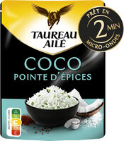 Riz basmati coco pointe d'épices
