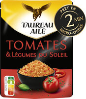 Taureau aile doypack basmati tomate 220g