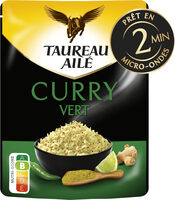 Taureau aile doypack basmati curry vert 220g