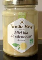 Miel bio de citronnier de Sicile