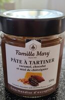 Pâte à tartiner caramel, chocolat et miel