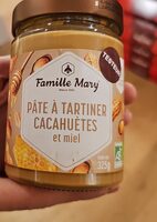 Pâte à tartiner cacahuètes et miel
