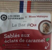 Sablés aux éclats de caramel