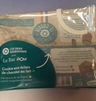 Cookie aux éclats de chocolat au lait