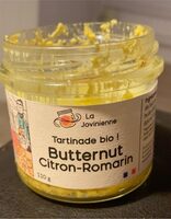 Tartinade bio ! Butternut citron romarin