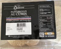 Pain libanais au cumin