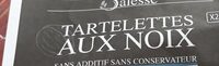 Tartelette noix
