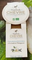 Crème glacée lait de chèvre vanille
