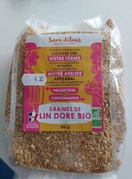 Graines de lin doré bio