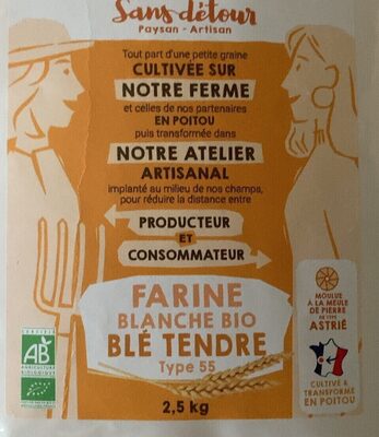 Farine de blé tendre T55