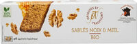 Sablés Noix & Miel