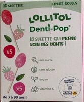 Sucette fruits rouges