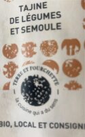 Tajine de legumes et semoule
