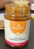 Confiture argousier et fraise