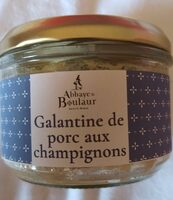 Galantine de porc aux champignons