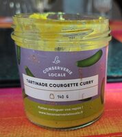 Tartinade courgette curry