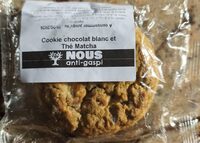 Cookies chocolat blanc thé matcha
