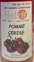 Pur jus pomme cerise