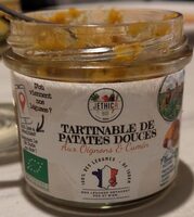 Tartinable de patates douces