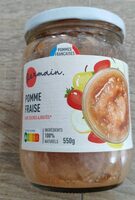 Compotes pomme fraise