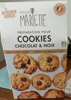 Préparation pour cookies chocolat et noix