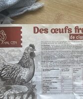 Œufs frais