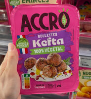 Accro boulettes kefta vegetal