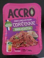 Fines lamelles façon coréenne