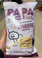 Chips de pois chiche BIO - Vinaigre balsamique