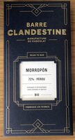 Chocolat morropón 72% Pérou
