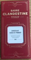 Chocolat Coco et piment