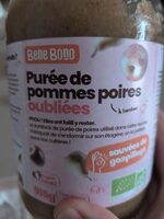 Purée de pommes poires oubliées