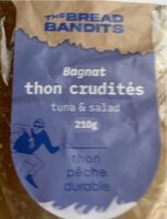 Bagnat thon crudités