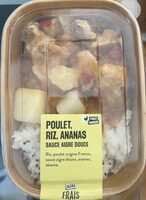 Poulet riz ananas