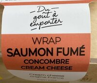 Wrap saumon fumé