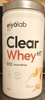 Clear whey the