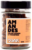 Amandes décortiquées et torréfiées