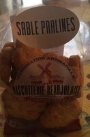 Sablés Pralines