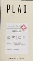 Chocolat pur noir LAM DONG 76%