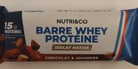 Barre Whey Protéine Chocolat & Amande
