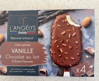 Batonnet vanille chocolat au lait
