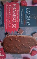 Sorbet framboisr chocolat au lait