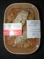 Varkensvlees op Gyoza kimchi rijst