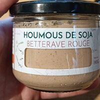 Houmous de soja betterave rouge