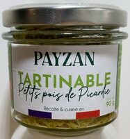 Tartinable petits pois de Picardie