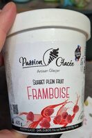 Sorbet plein fruit framboise