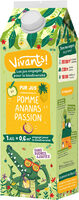 Pur jus pomme ananas passion