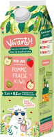 Pur jus pomme kiwi fraise