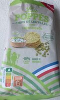 Popped Lentil Chips Sour Cream & Onion Flavour